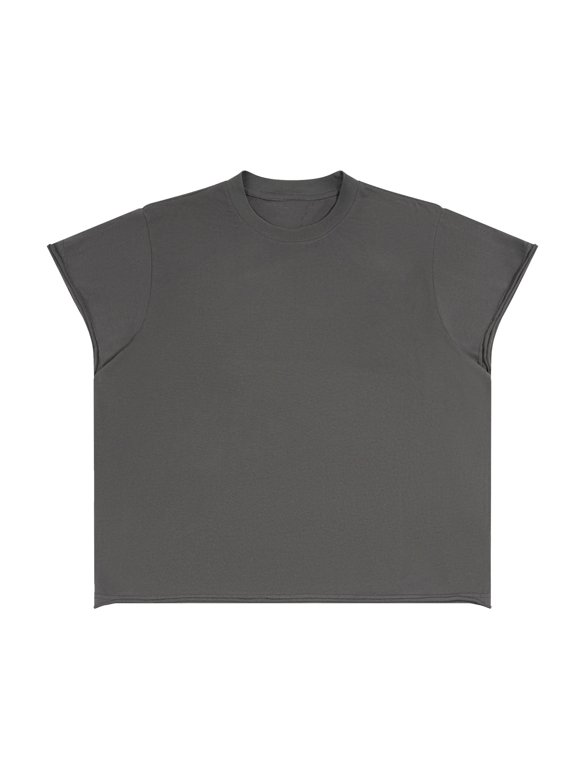 Unisex Boxy Raw Edge T-Shirt gallery 1