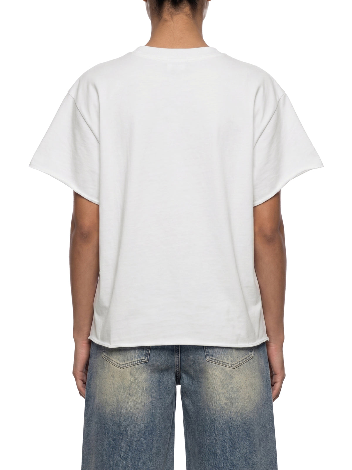 Unisex Boxy Raw Edge T-Shirt gallery 10