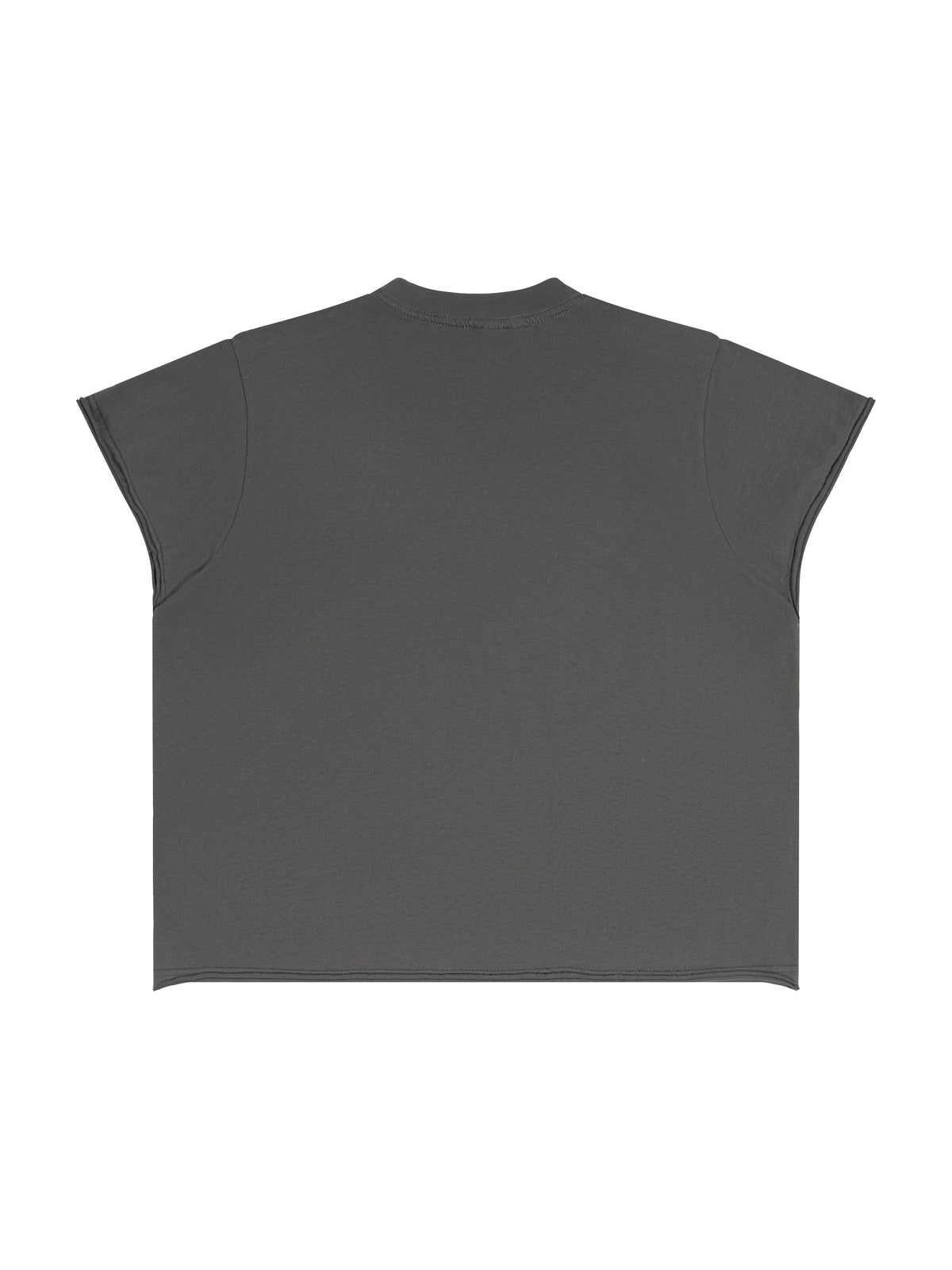 Unisex Boxy Raw Edge T-Shirt gallery 2