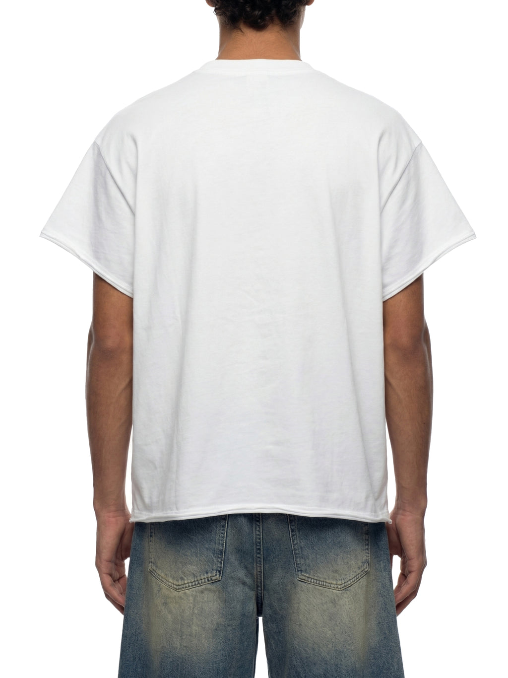 Unisex Boxy Raw Edge T-Shirt gallery 5