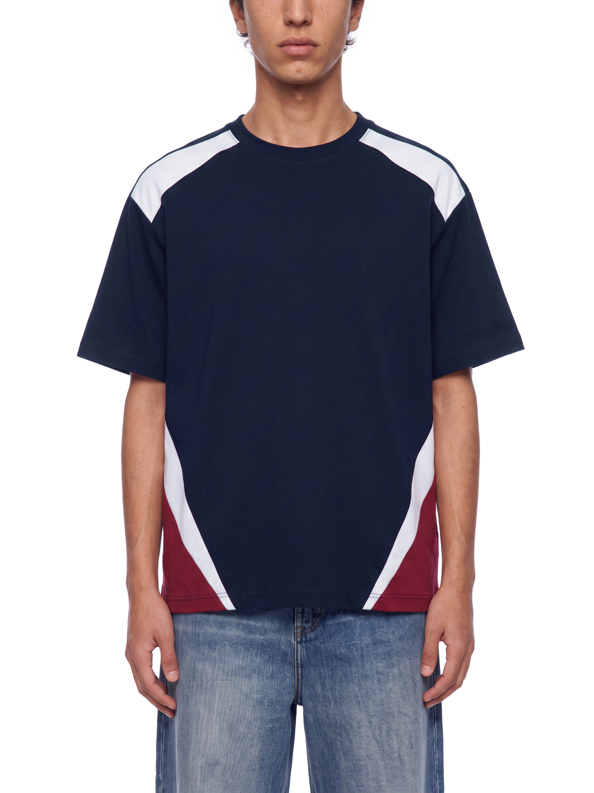Unisex Color Block T-Shirt