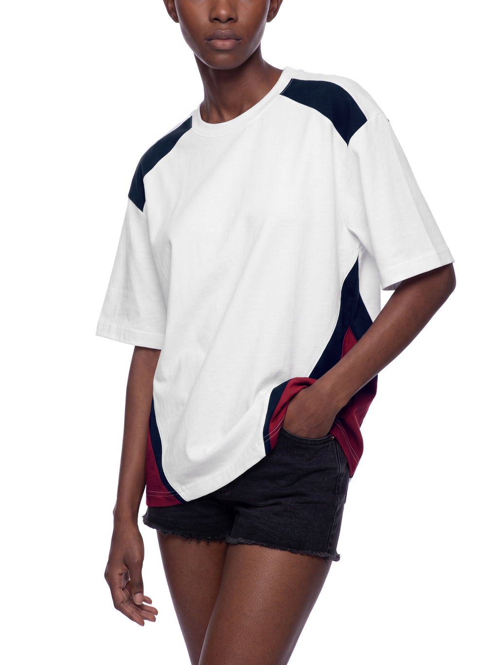 Unisex Color Block T-Shirt