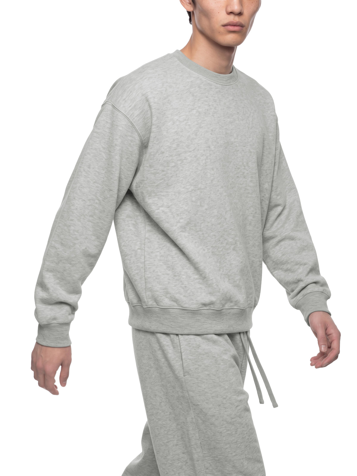 Unisex Drop Shoulder Crewneck Sweatshirt