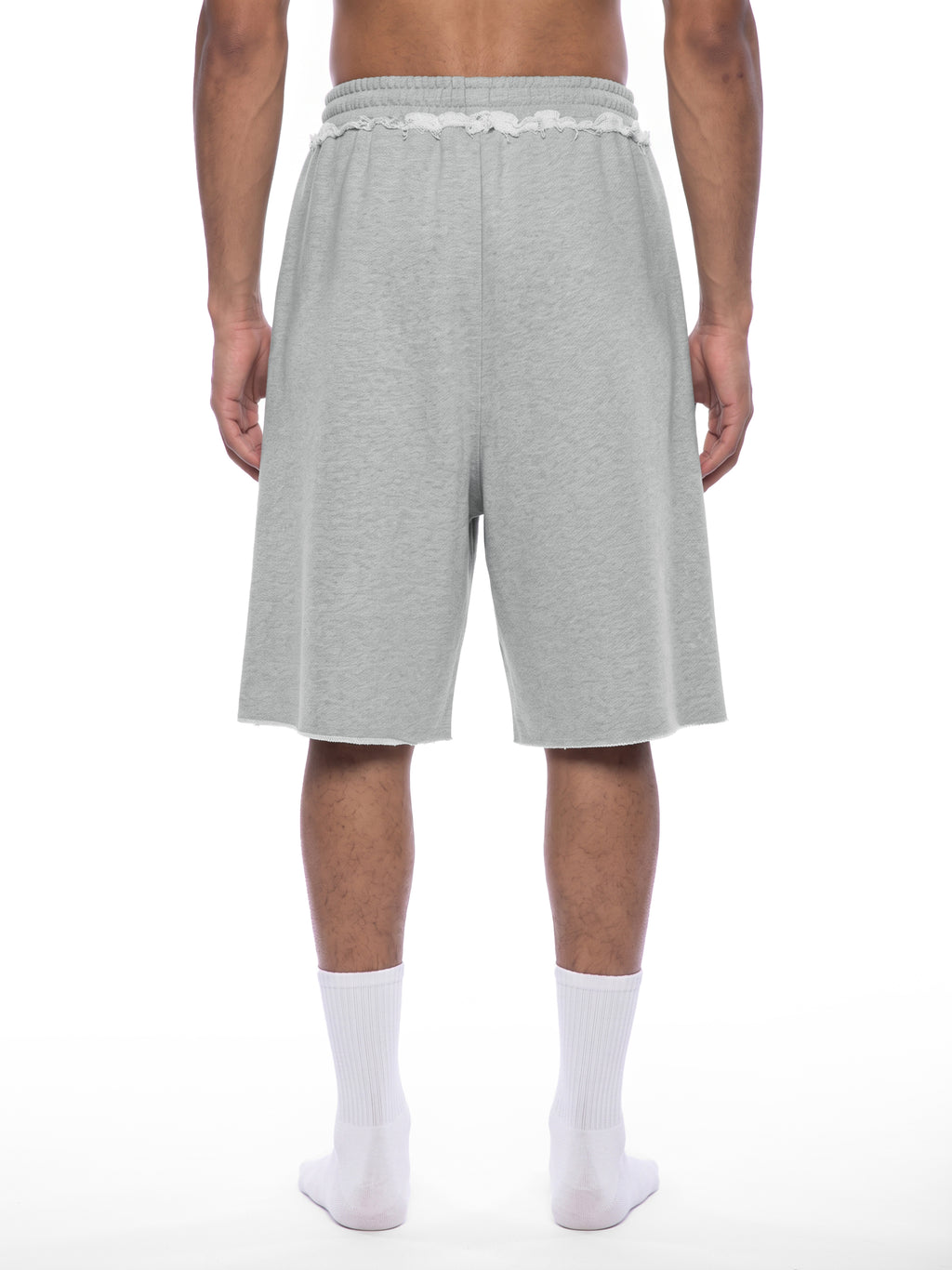 Unisex Heavyweight Raw Edge Shorts - image 6
