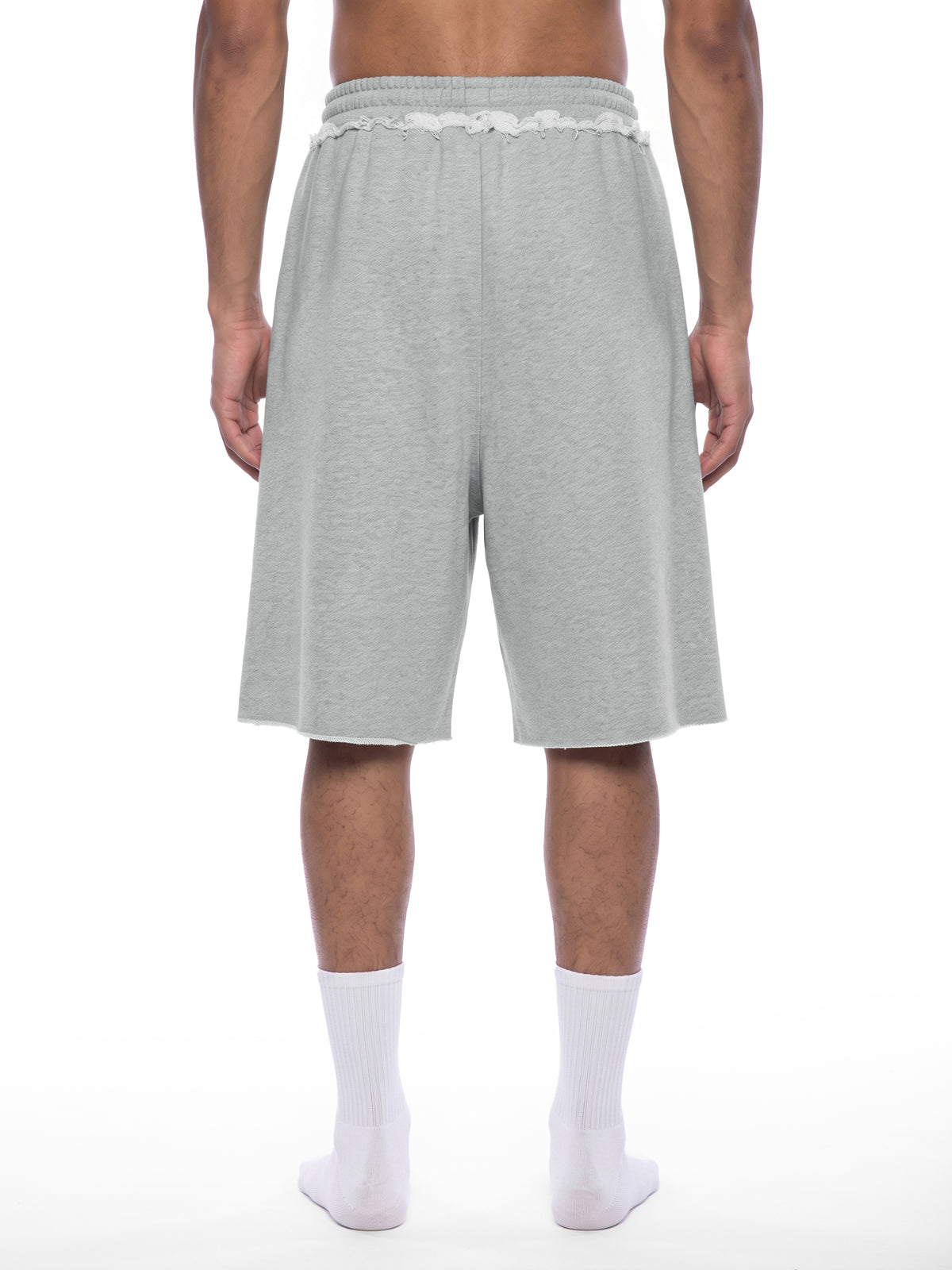 Unisex Heavyweight Raw Edge Shorts - image 6