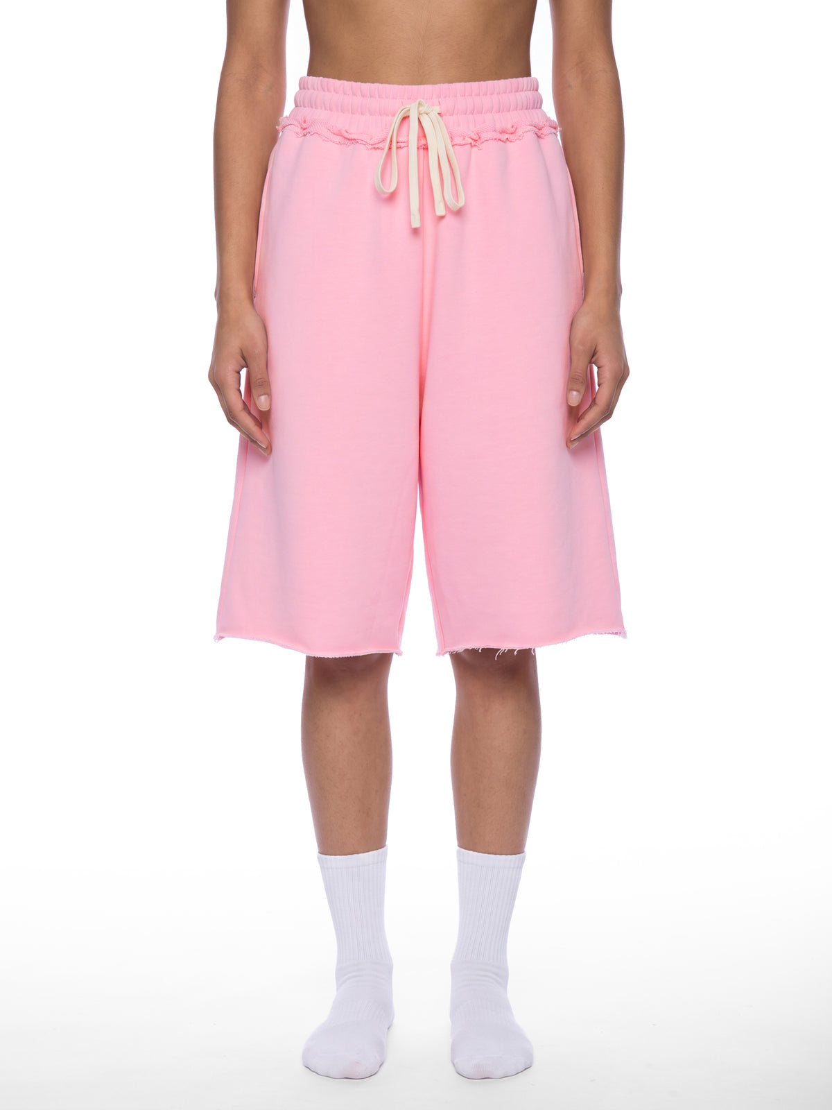 Unisex Heavyweight Raw Edge Shorts - image 8