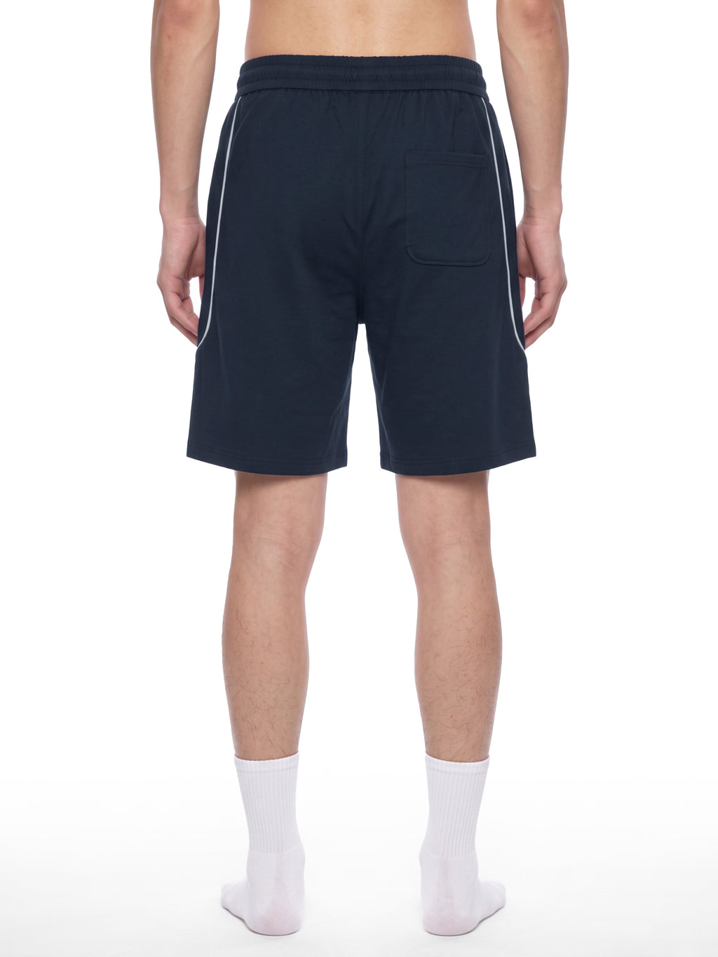 Unisex Piping Color Block Shorts - image 6