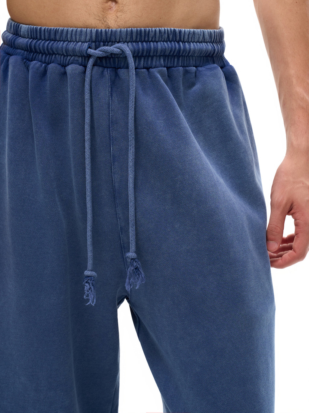 Unisex Snow-Washed Straight-Leg Pants gallery image