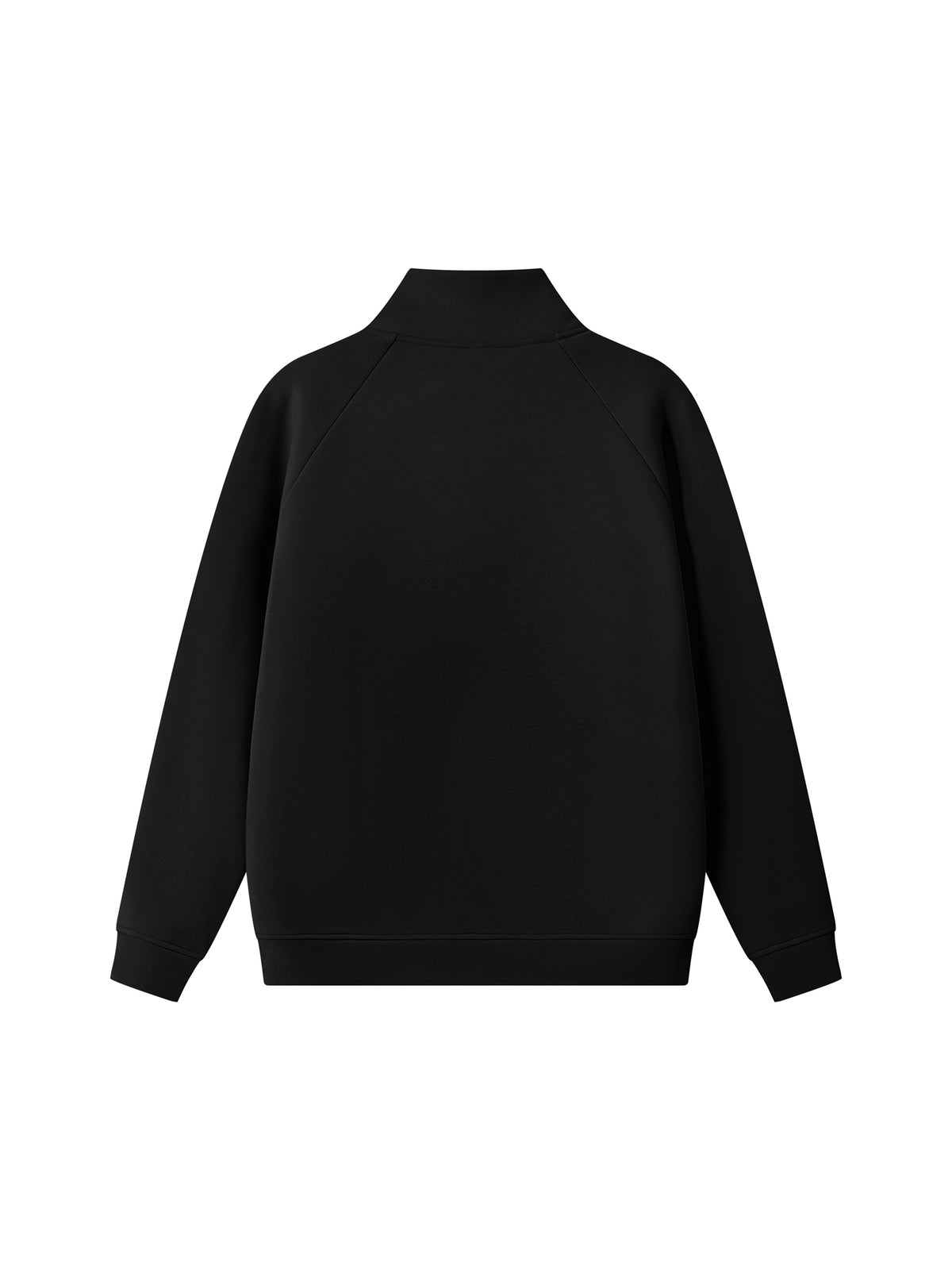Unisex Stand Collar Jacket - Black back
