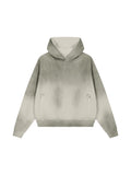 Unisex Sunfade Distressed Boxy Hoodie