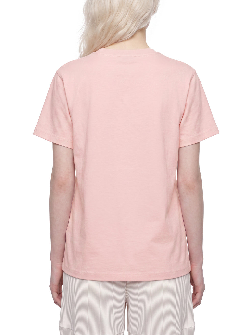 Off Script Sorona Crewneck T-Shirt - Pink model back view