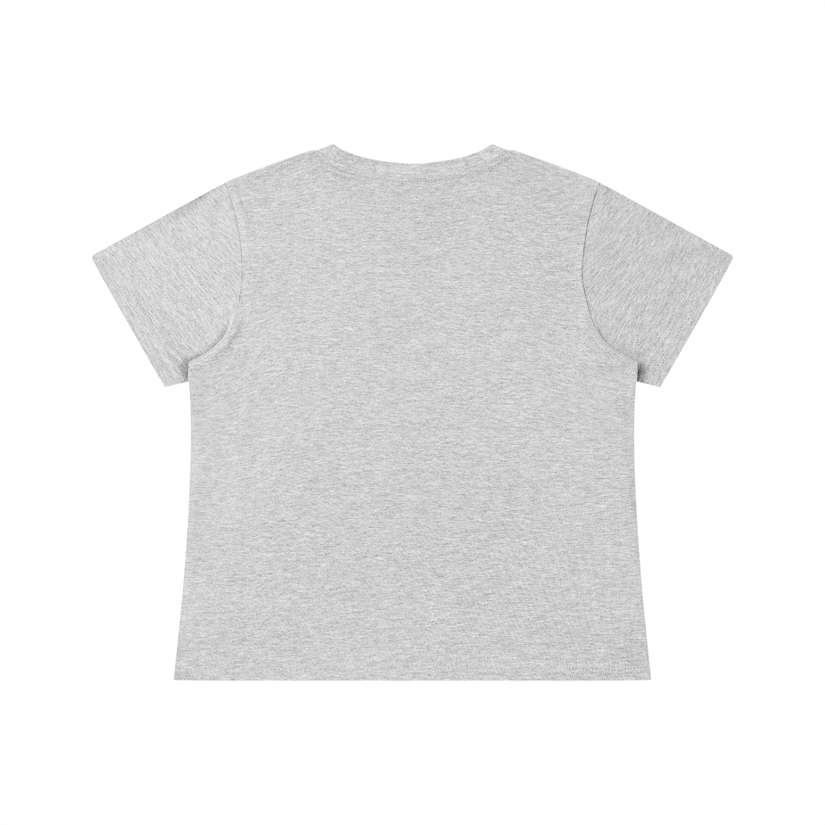I Don't Need a Valentine I Need a Nap Women's Graphic Baby T-Shirt — Flower Gray back flat view
