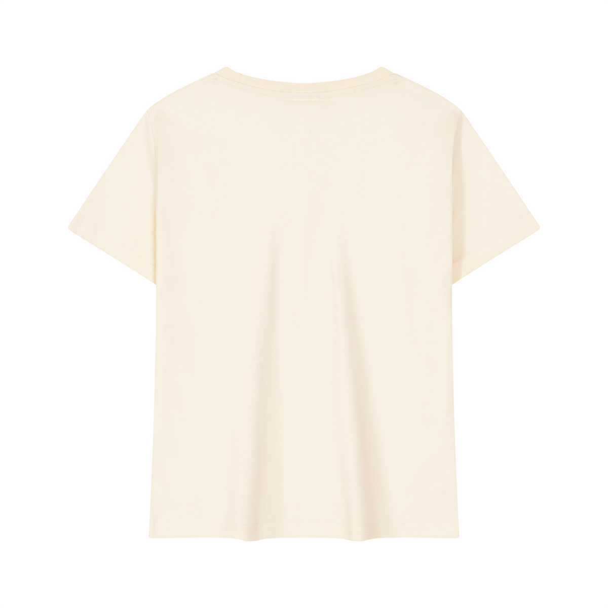 I Don't Need a Valentine I Need a Nap Women's Graphic Baby T-Shirt — Light Apricot back 3D mockup