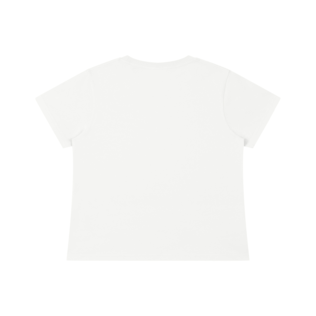 I Don't Need a Valentine I Need a Nap Women's Graphic Baby T-Shirt — White back flat view