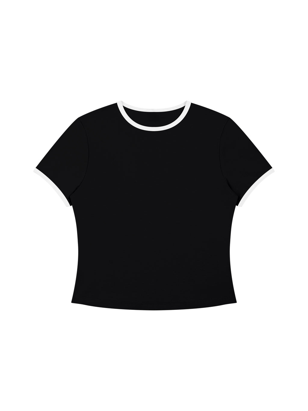 Women’s Color Block Crop T-Shirt gallery 15