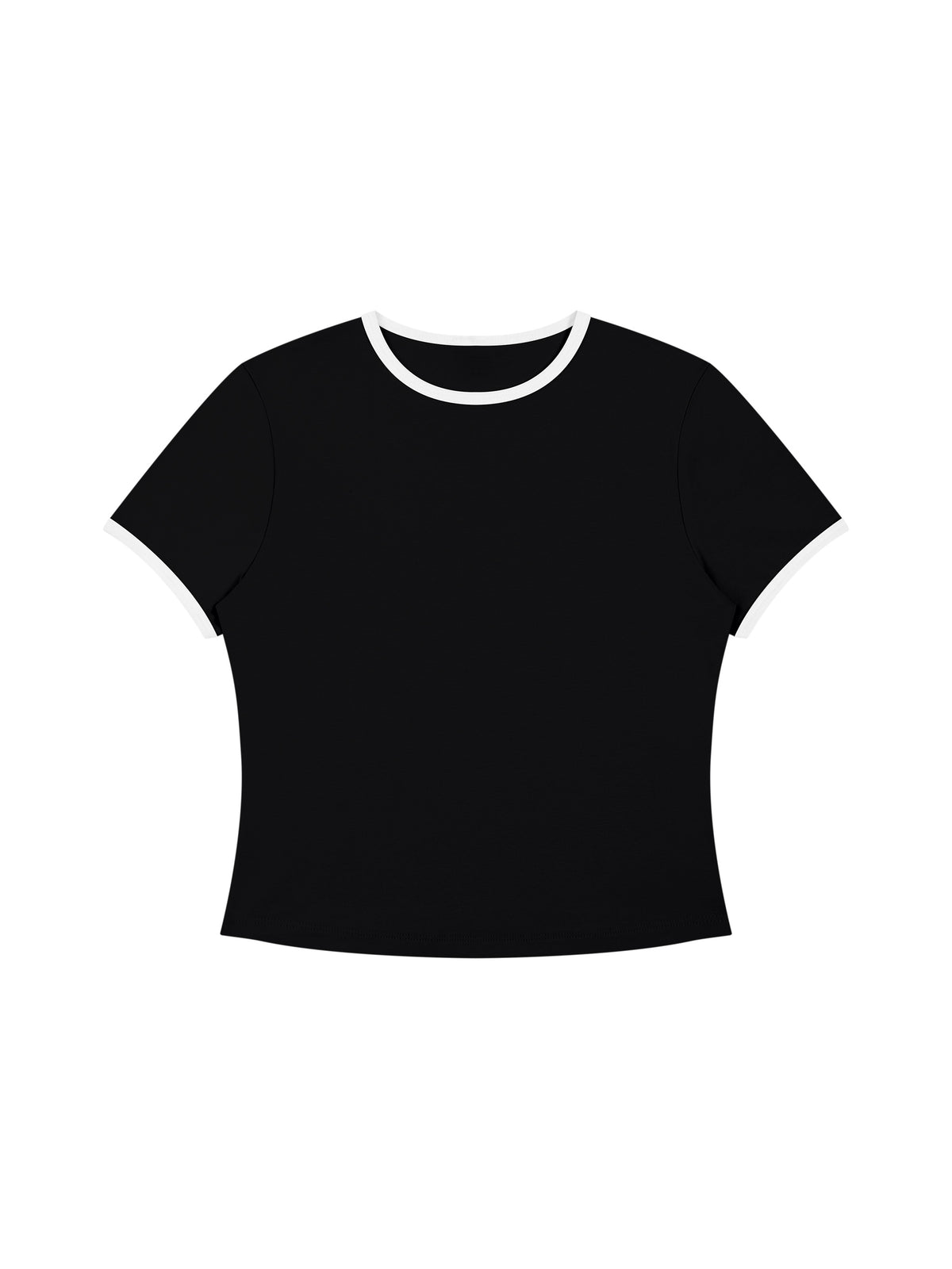 Women’s Color Block Crop T-Shirt gallery 15