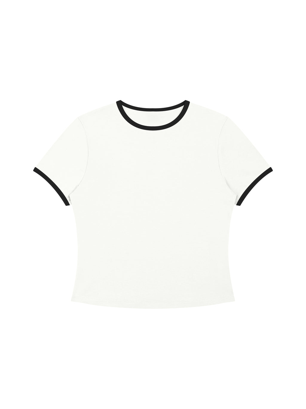 Women’s Color Block Crop T-Shirt gallery 17