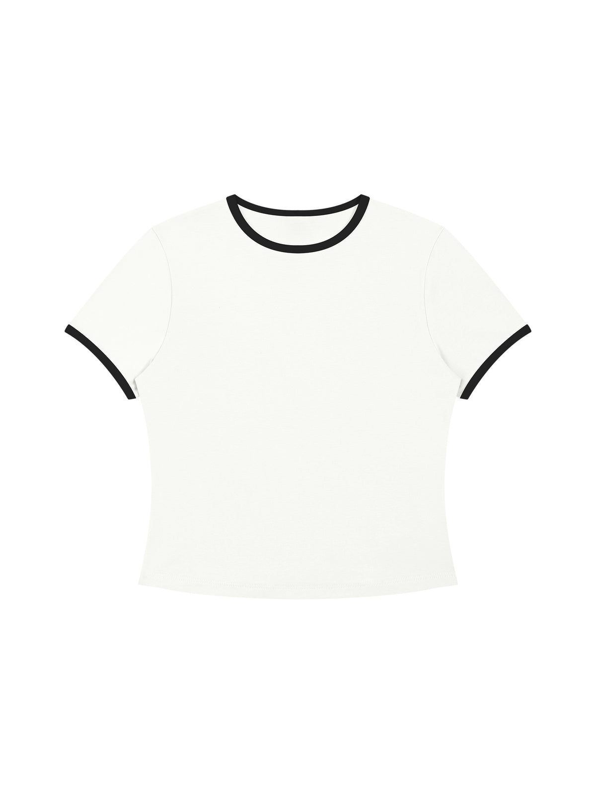 Women’s Color Block Crop T-Shirt gallery 17