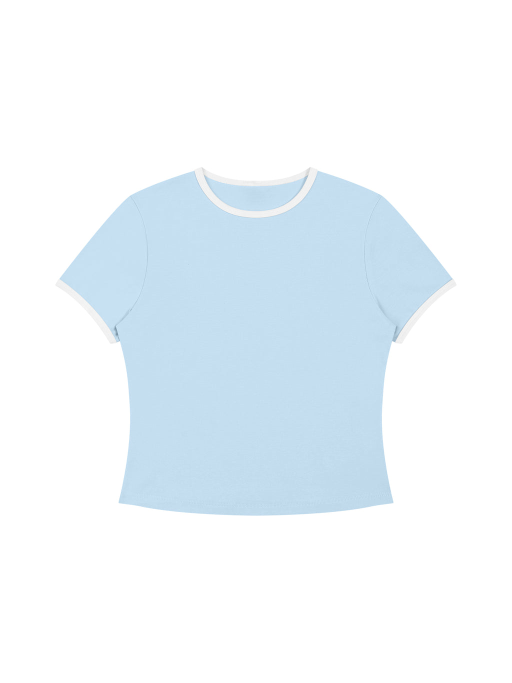 Women’s Color Block Crop T-Shirt gallery 19