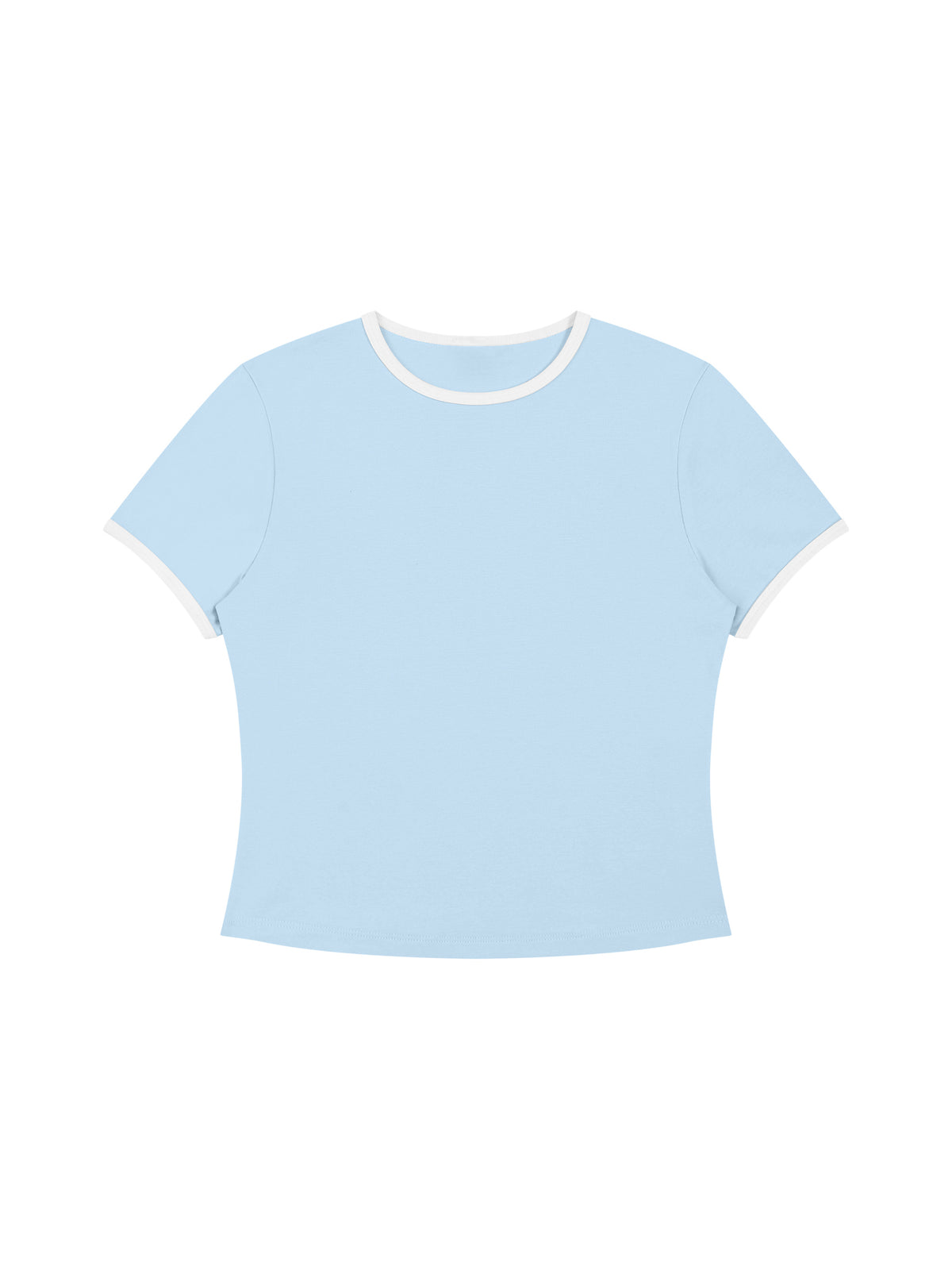 Women’s Color Block Crop T-Shirt gallery 19