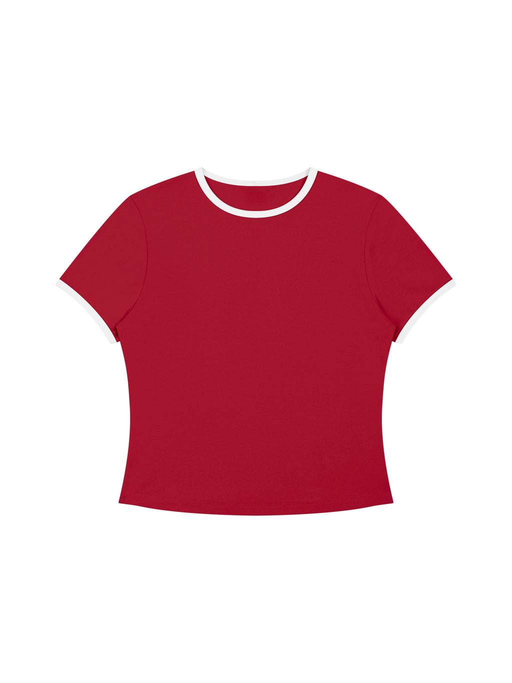 Women’s Color Block Crop T-Shirt gallery 21
