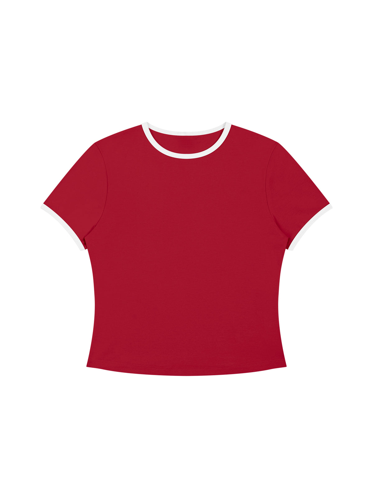 Women’s Color Block Crop T-Shirt gallery 21