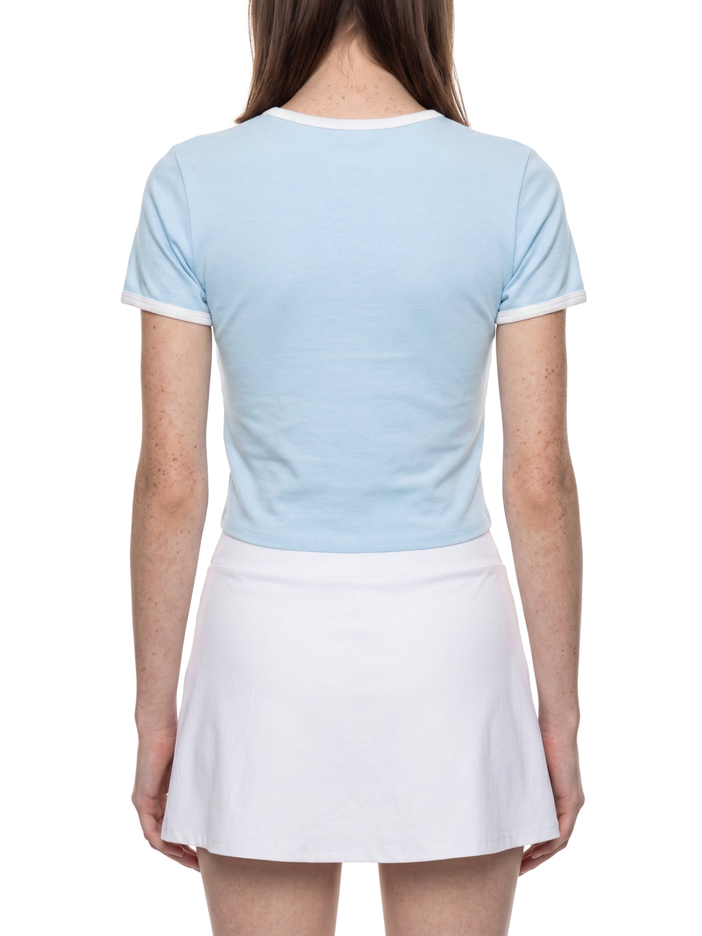 Women’s Color Block Crop T-Shirt gallery 5
