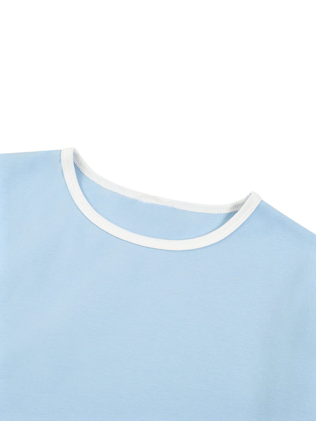 Women’s Color Block Crop T-Shirt gallery 9