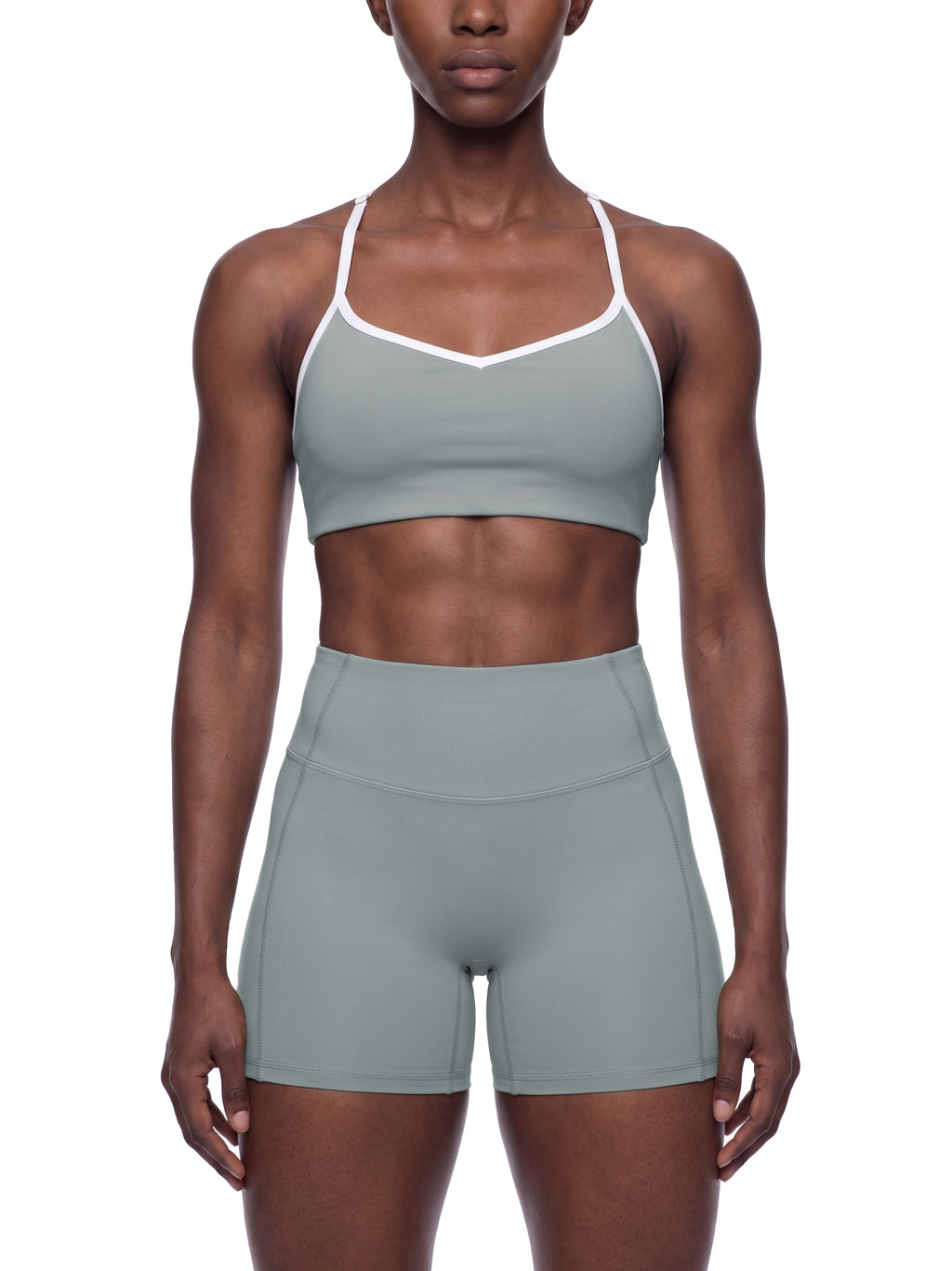 Women’s Color Block Yoga Sport Bra gallery image 3