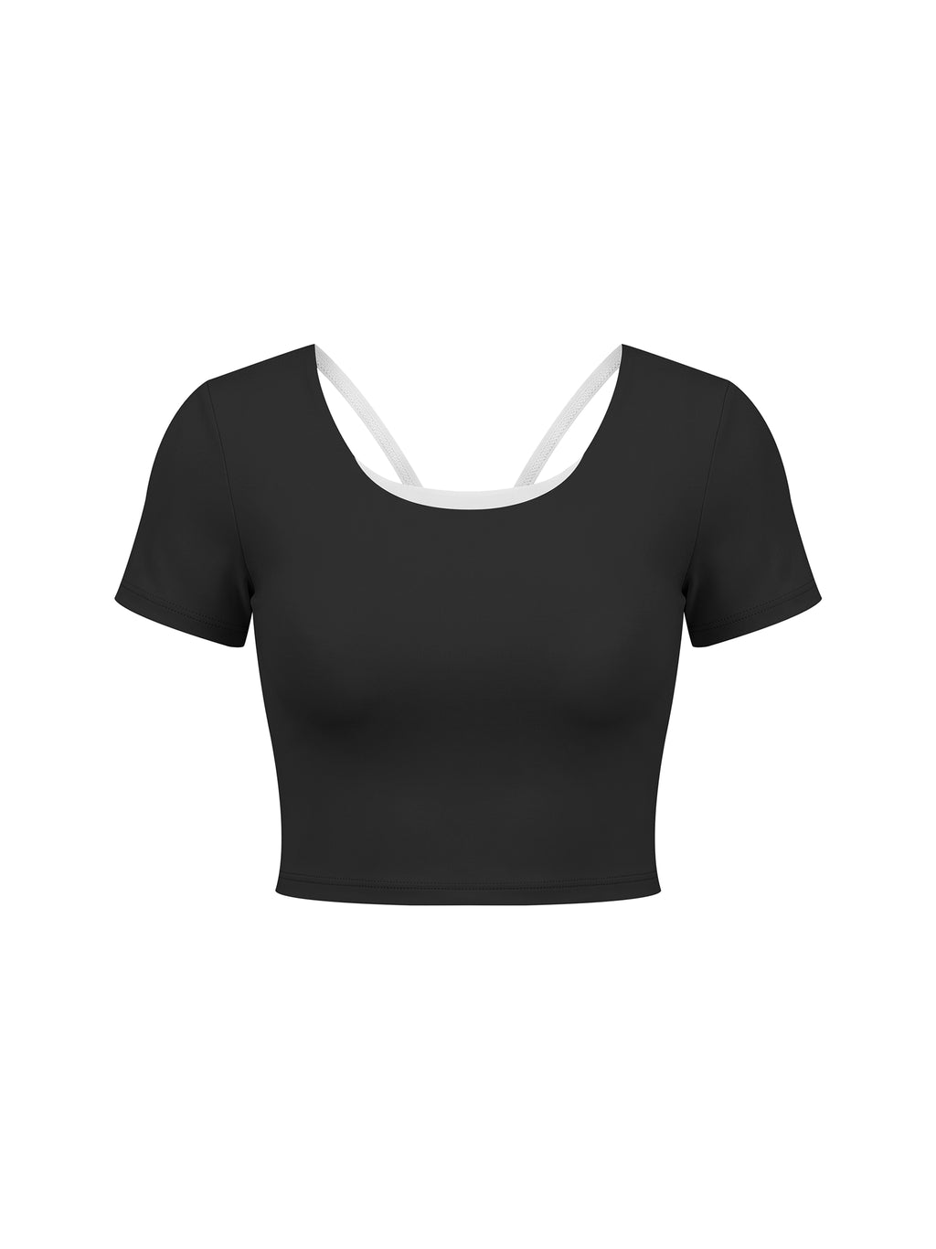 Women's Color Block Yoga T-Shirt gallery image 14