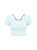 Women's Color Block Yoga T-Shirt gallery image 16