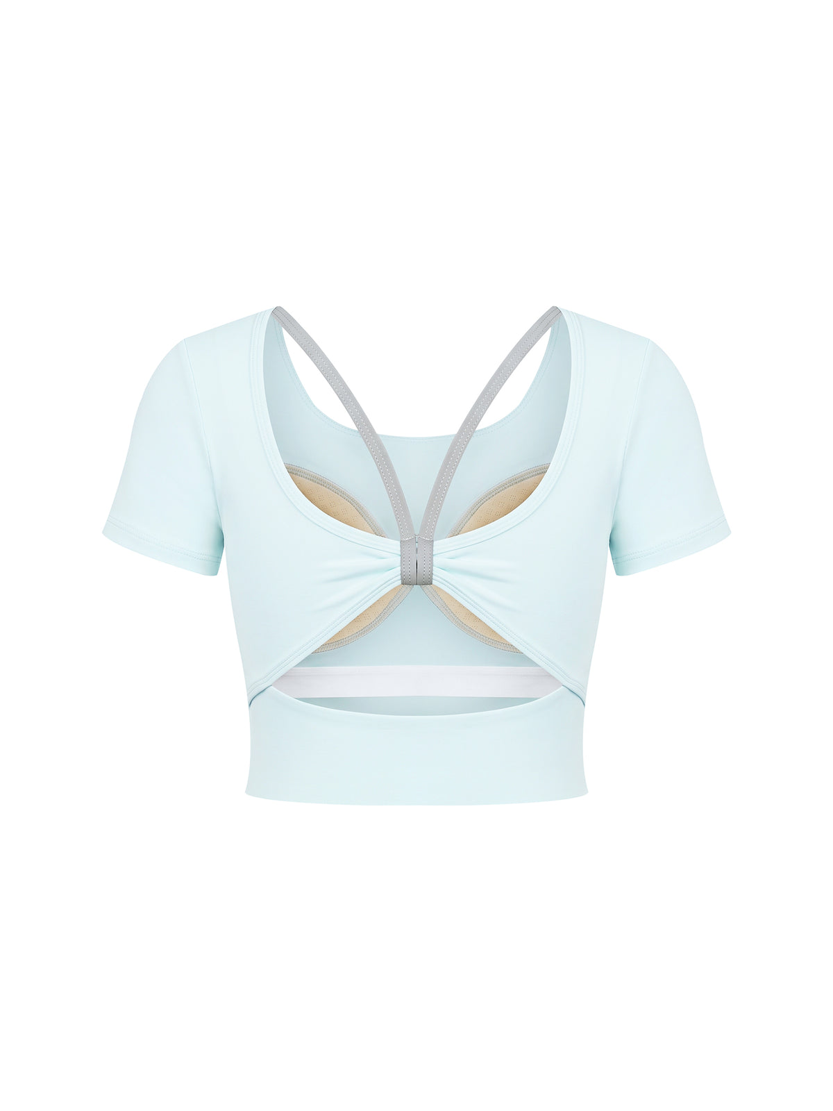 Women's Color Block Yoga T-Shirt gallery image 17