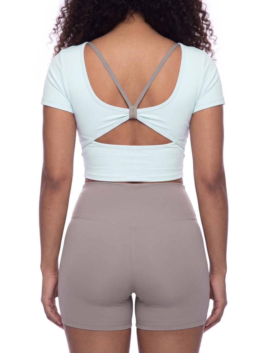 Women's Color Block Yoga T-Shirt gallery image 5