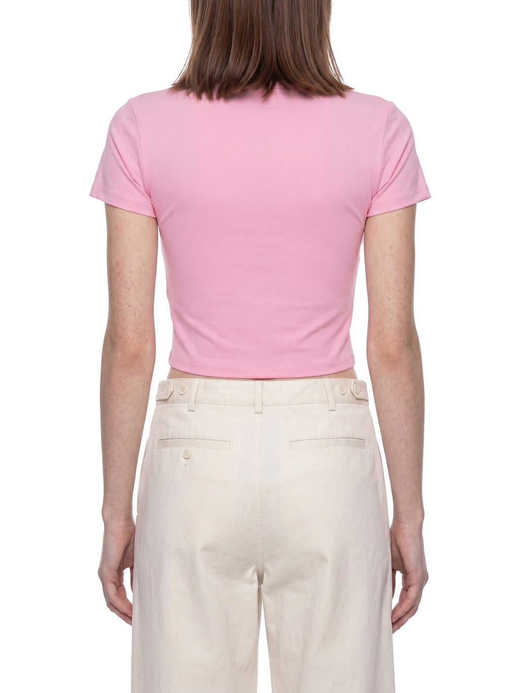 Women's Crewneck Crop T-Shirt gallery 5