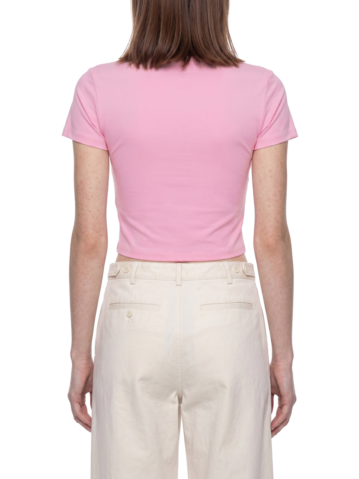 Women's Crewneck Crop T-Shirt gallery 5