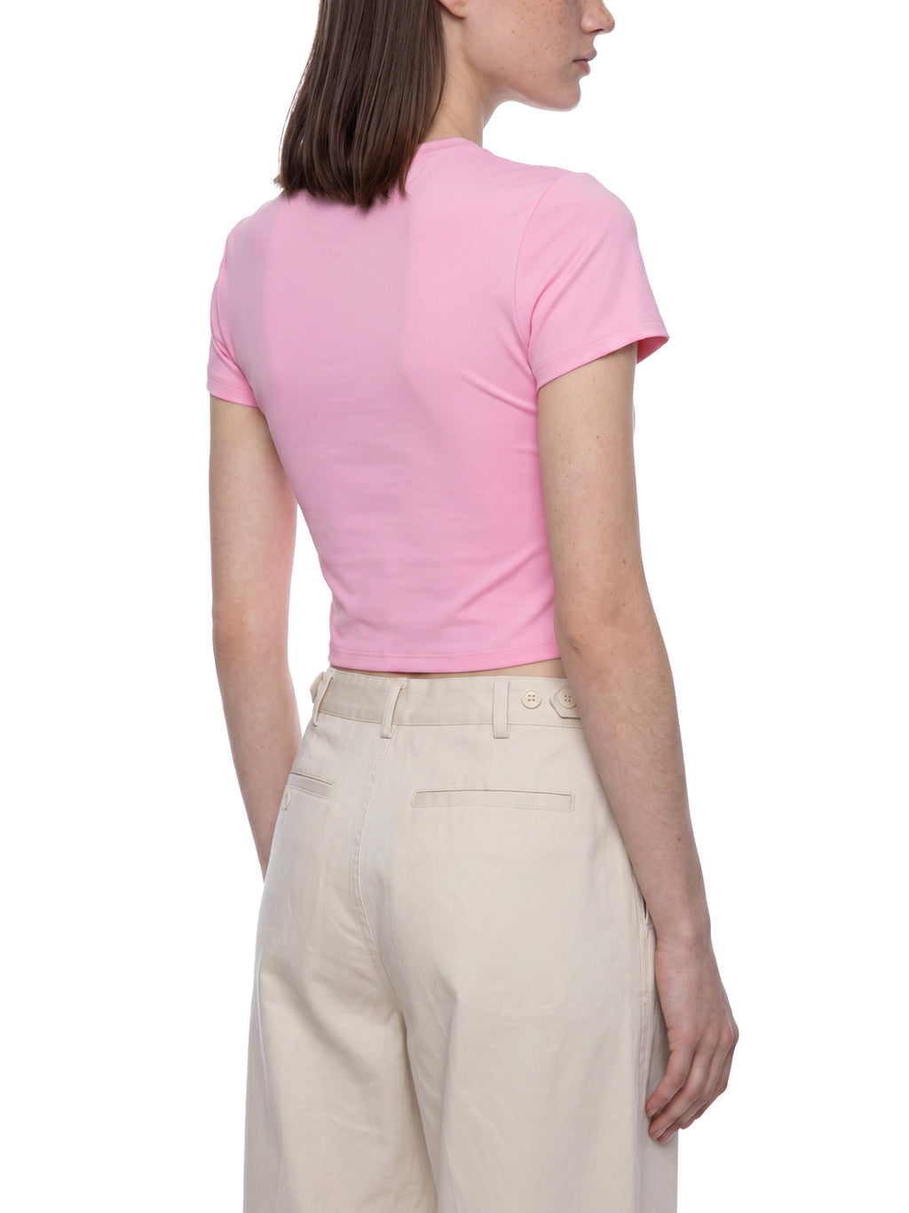 Women's Crewneck Crop T-Shirt gallery 7