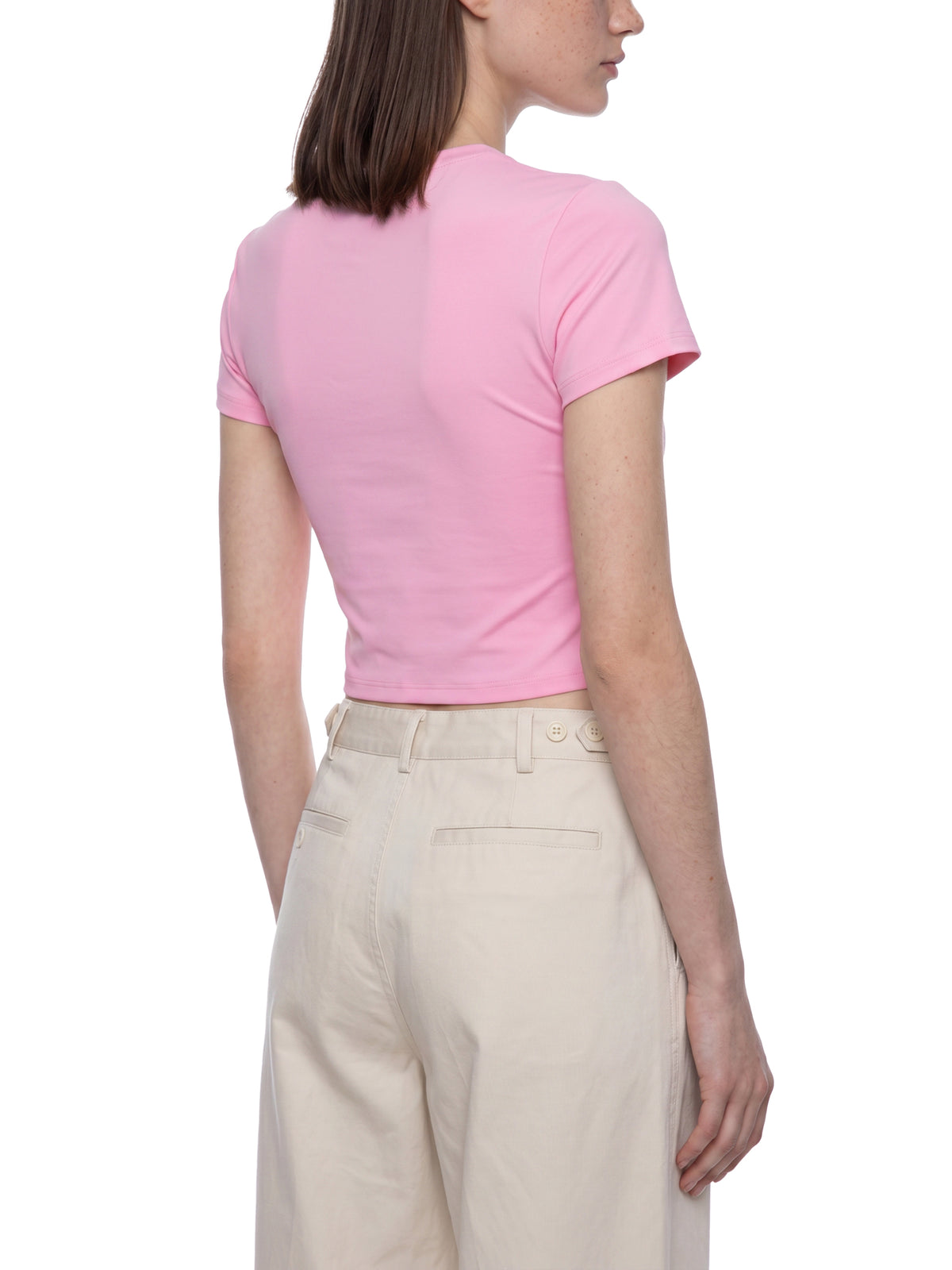 Women's Crewneck Crop T-Shirt gallery 7
