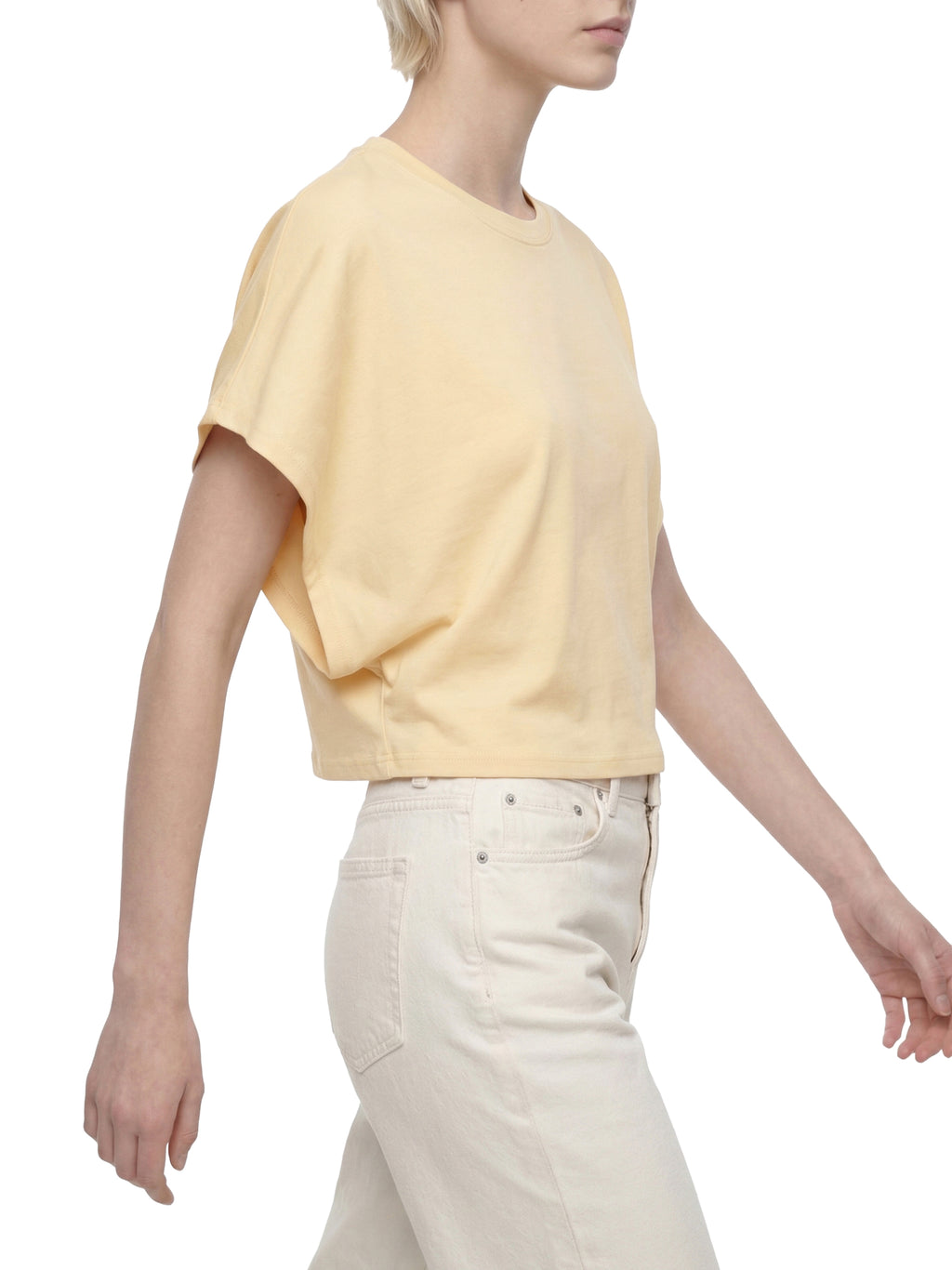 Women's Cropped Dolman T-Shirt - image 7