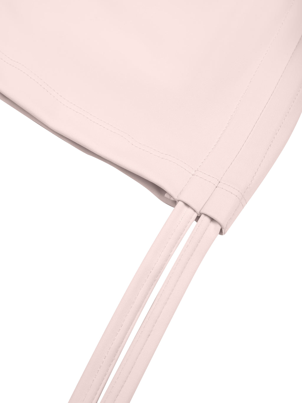 Women’s Drawstring A-Line Yoga Skort adjustable drawstring detail