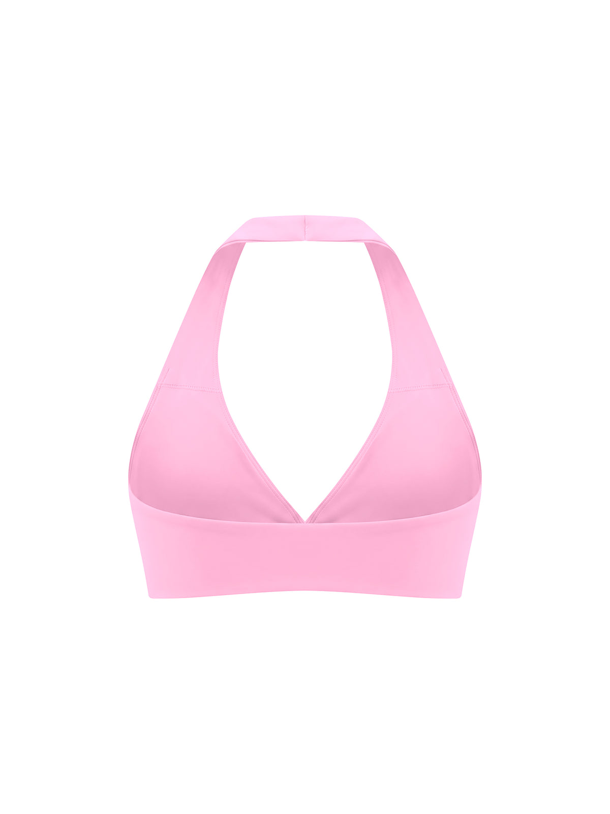 Women’s Halter Yoga Sports Bra pink product view