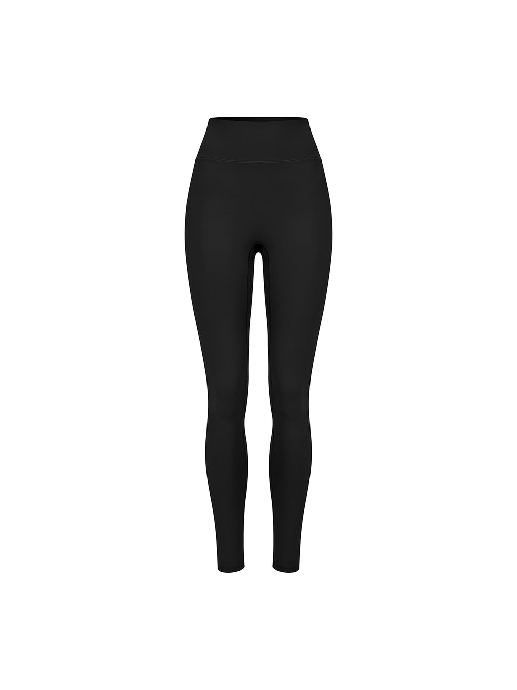 Women’s High Waisted Yoga Leggings - Black front