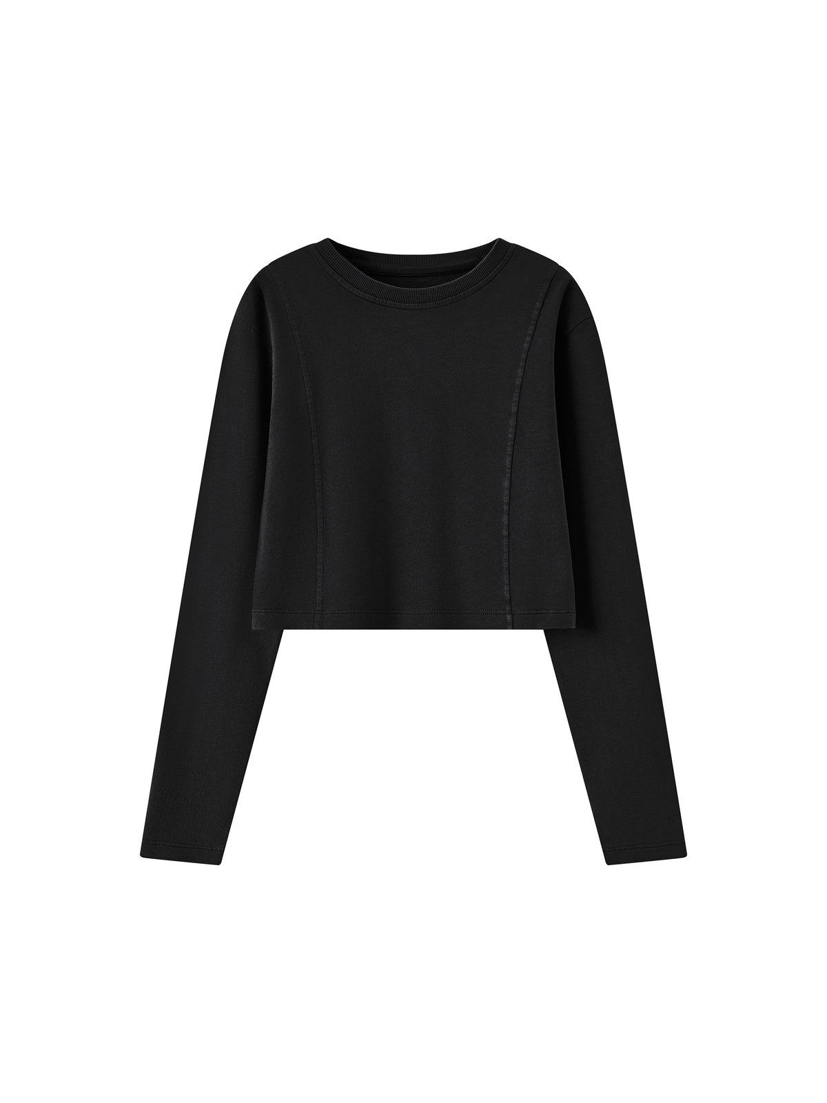 Women's Mineral Wash Crop Sweatshirt - image 14