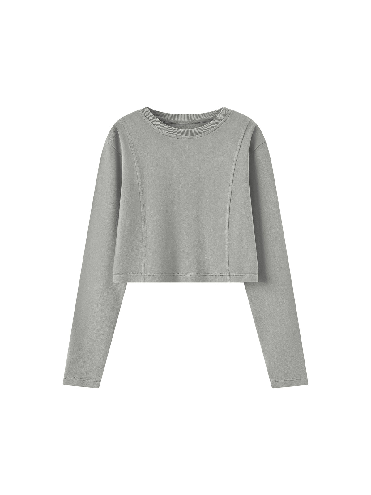 Women's Mineral Wash Crop Sweatshirt - image 16