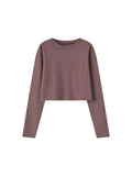Women's Mineral Wash Crop Sweatshirt - image 18