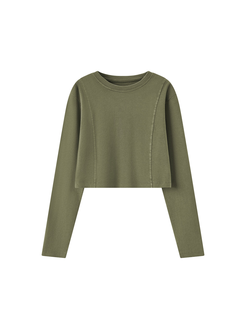 Women's Mineral Wash Crop Sweatshirt - image 20