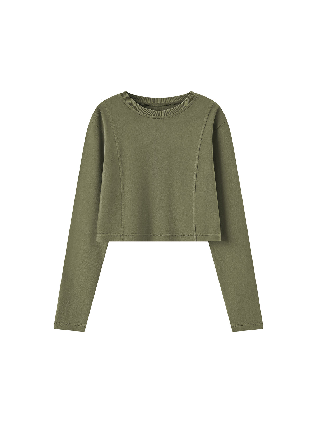 Women's Mineral Wash Crop Sweatshirt - image 20