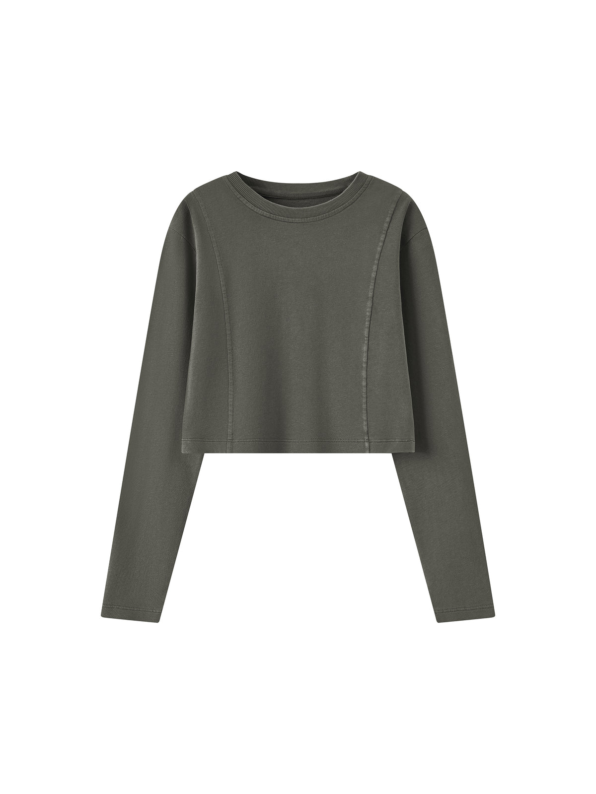 Women's Mineral Wash Crop Sweatshirt - image 22
