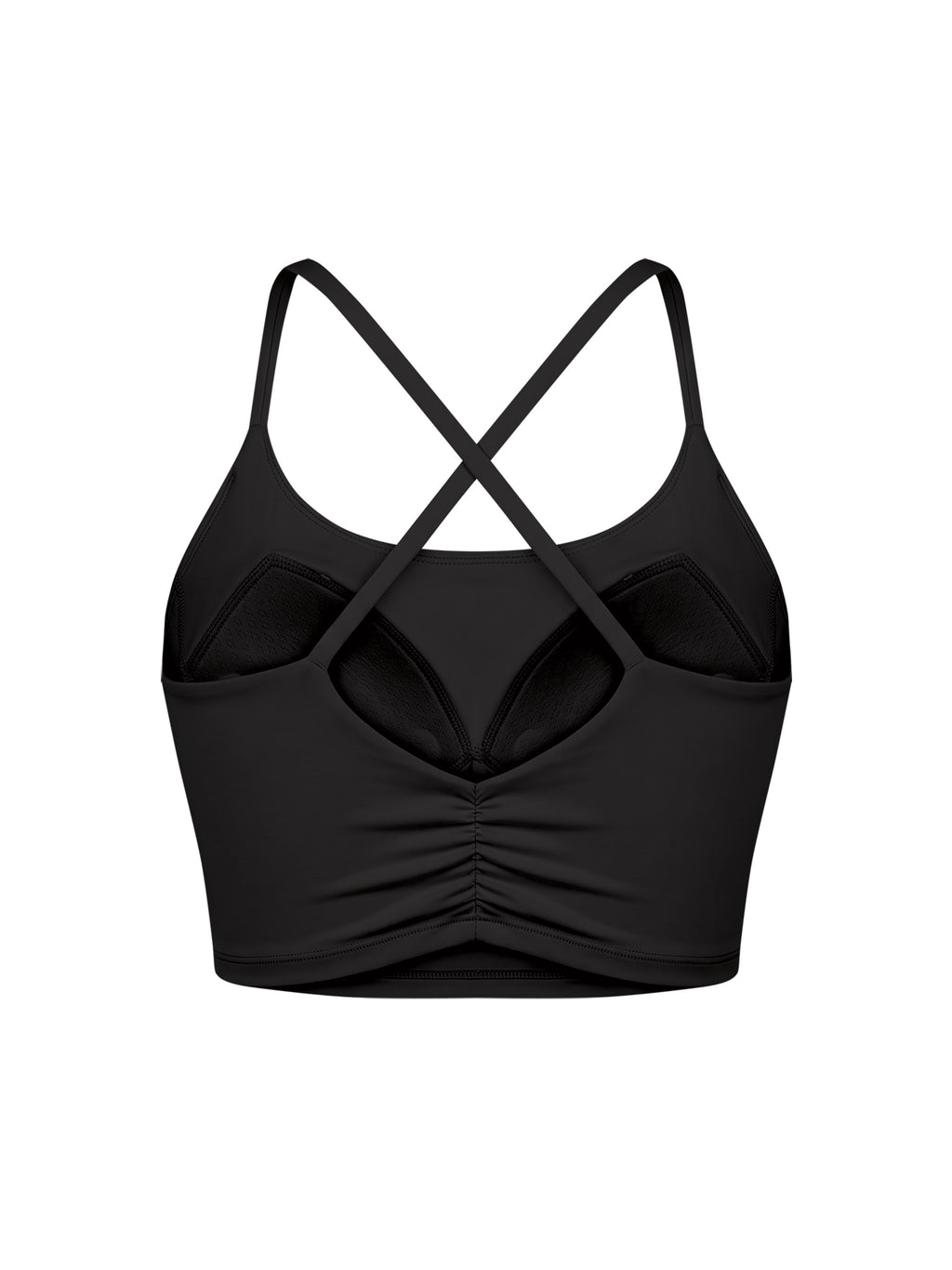 Women's Ruched Cropped Yoga Tank Top - image 15