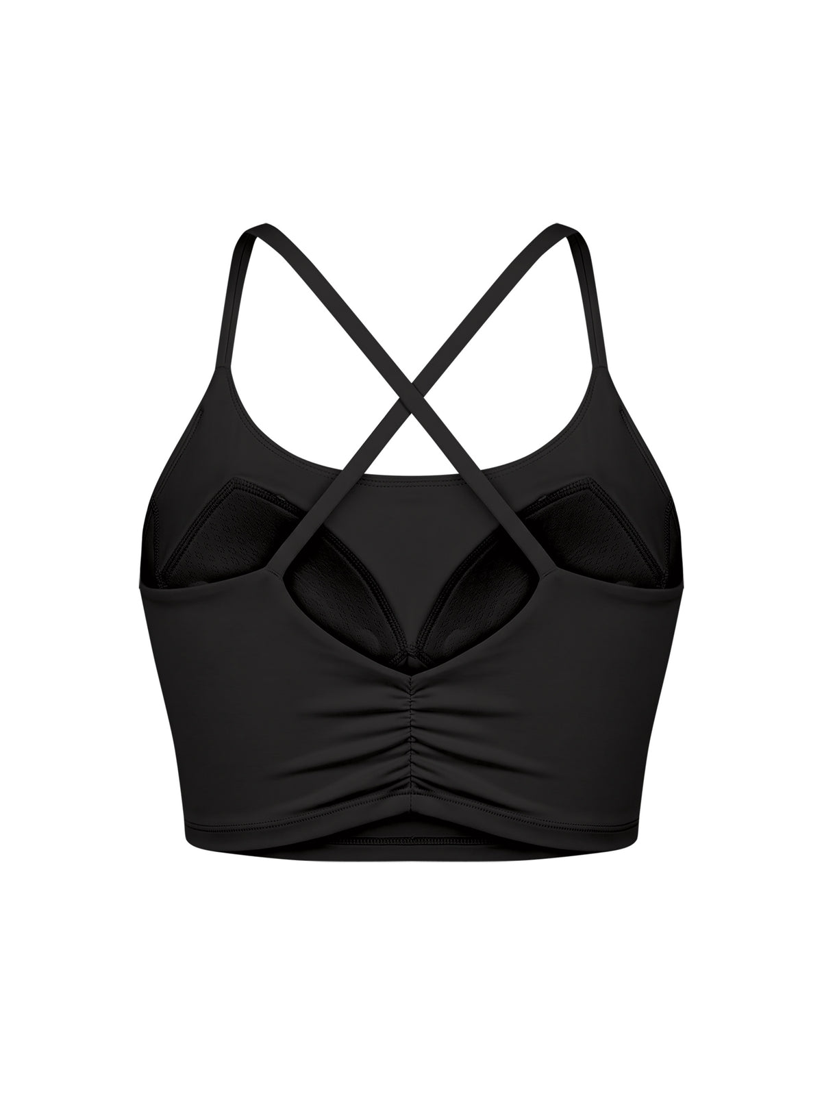 Women's Ruched Cropped Yoga Tank Top - image 15
