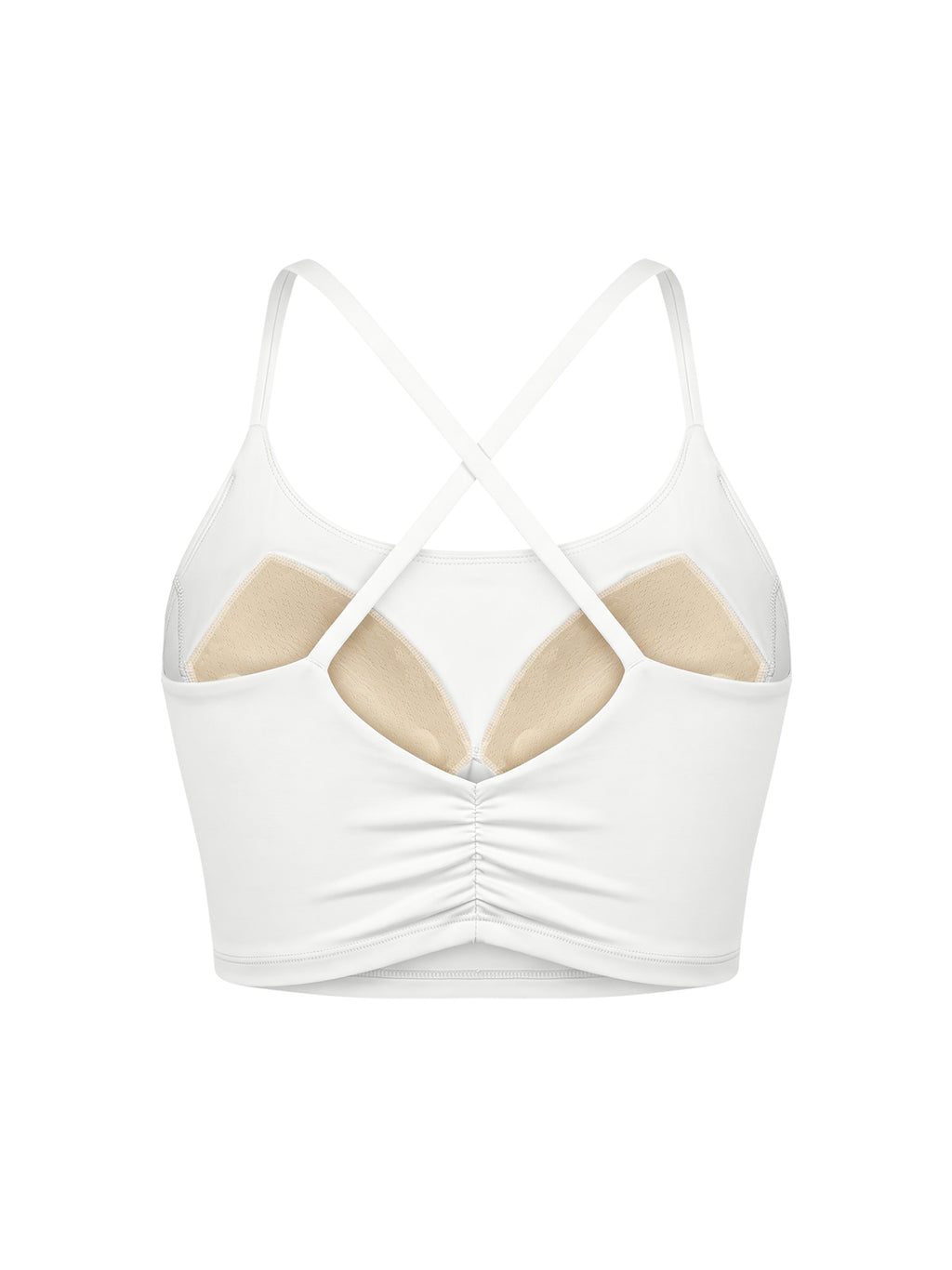 Women's Ruched Cropped Yoga Tank Top - image 17